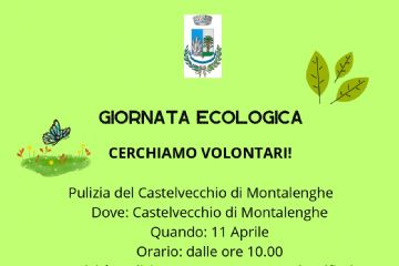 Giornata Ecologica - Pulizia del Castelvecchio - Sabato 11 aprile ore 10